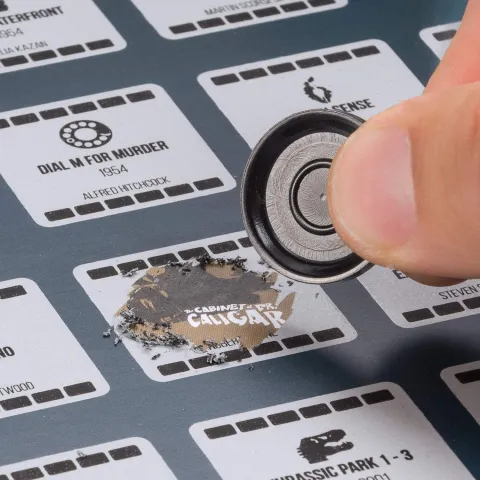 Top 250 Movie Bucket List Scratch Poster XXL